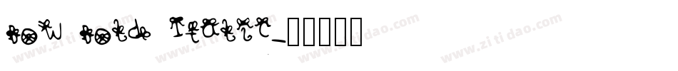 Bow Bold Italic字体转换